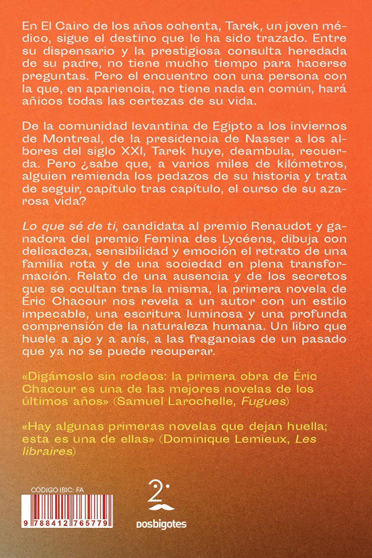 Lo que sé de ti – Plastic Books