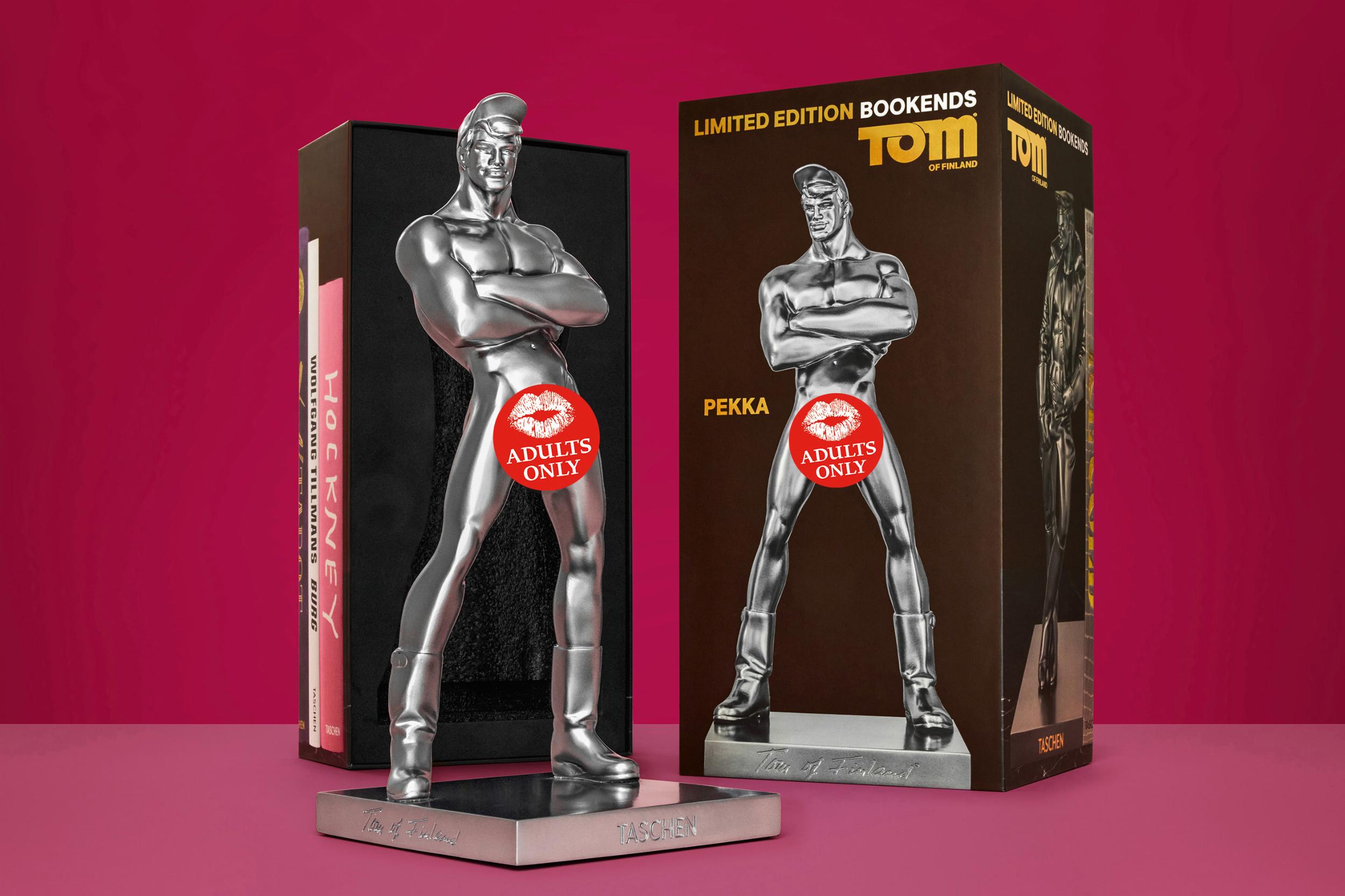 SUJETALIBROS TOM OF FINLAND BOOKEND PEKKA
