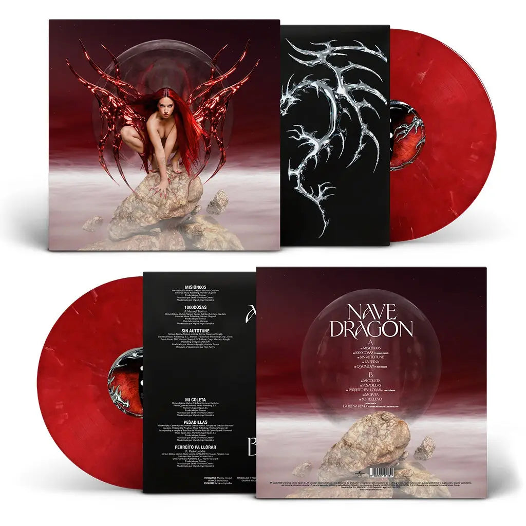 Nave Dragón (Vinilo Rojo Marmol) – Plastic Books